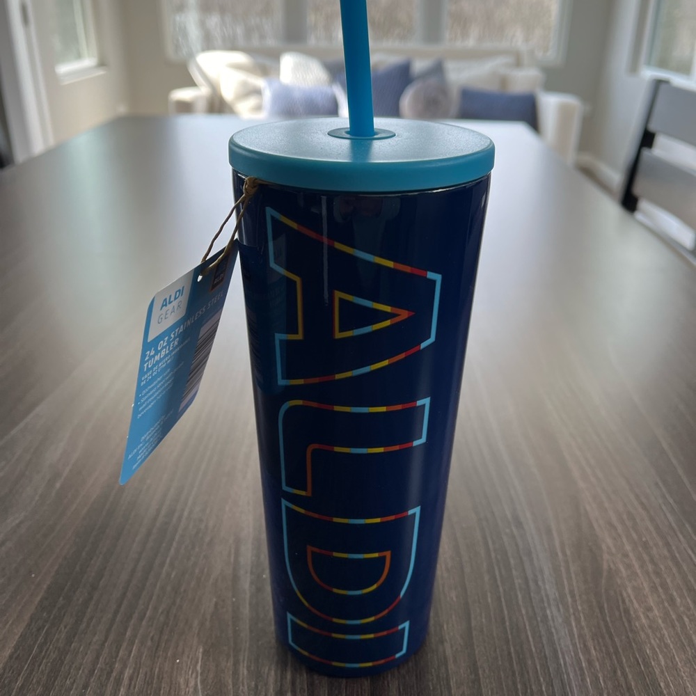 Dark Blue Aldi Tumbler